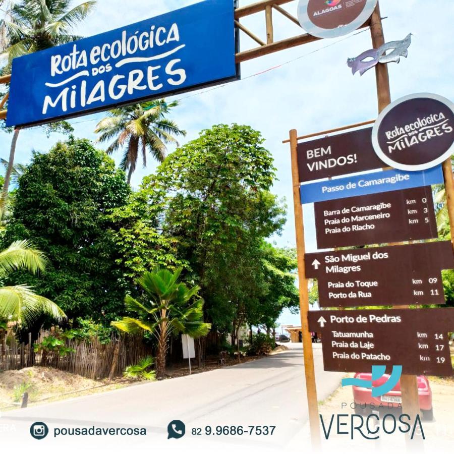 Pousada Vercosa - Rota Ecologica Dos Milagres Passo de Camarajibe エクステリア 写真